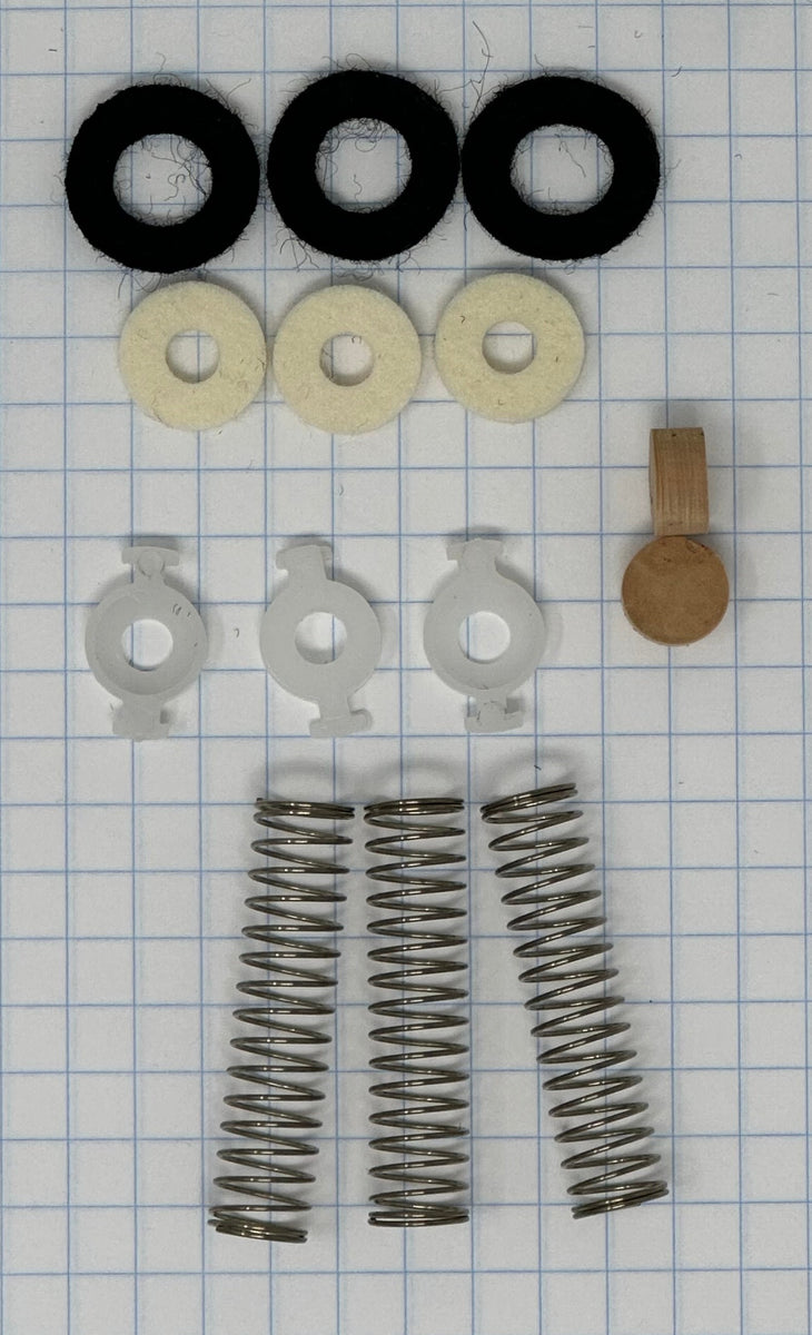 Valve Kit, Bach BTR Series Bb Student Trumpet Repair Kit TOPE Band