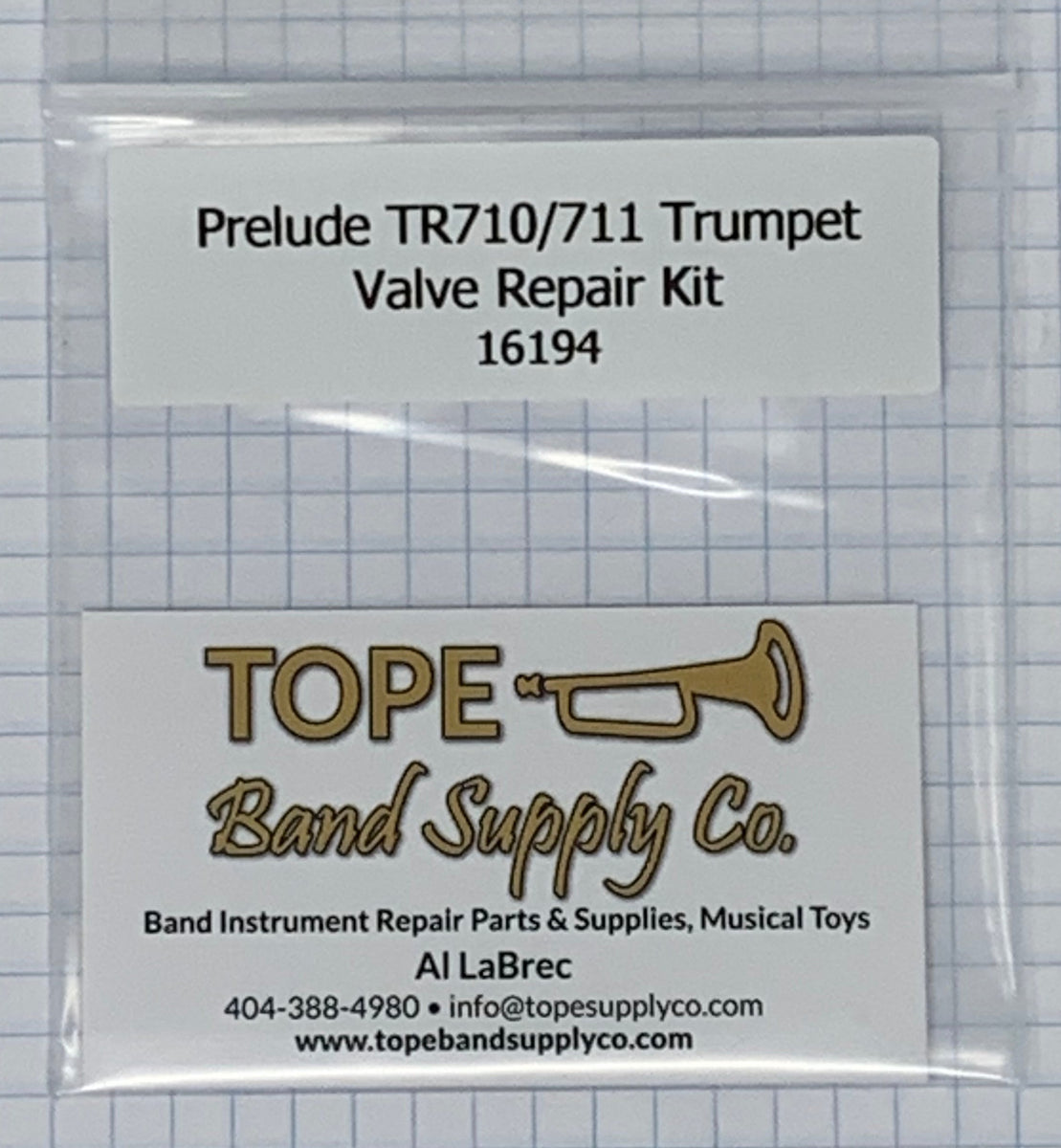 Prelude TR710 / TR711 Trumpet Repair Kit TOPE Band Supply Co.
