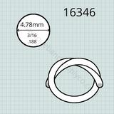 French Horn & Tuba Rotary Valve Bumper Stop, Neoprene or Cork