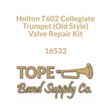 Holton T602 Collegiate Trumpet (Old Style), Valve Repair Kit-TOPE Band Supply Co.