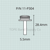 Jupiter Trumpet, Valve Stem, 600 Series