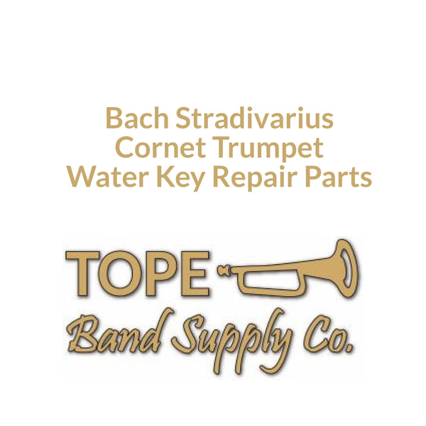 Bach Stradivarius Cornet, Trumpet, Water Key Repair Parts