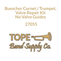 Buescher Cornet / Trumpet, Valve Repair Kit, No Valve Guides-TOPE Band Supply Co.