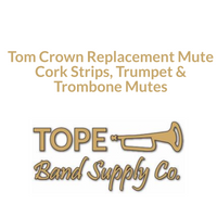 Mute Replacement Cork Strips, Tom Crown Trumpet & Trombone