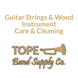 Guitar Strings & Wood Instrument Care & Cleaning-TOPE Band Supply Co.