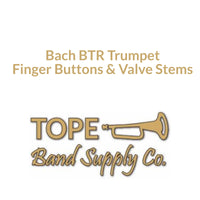 Bach BTR Trumpet, Finger Button & Valve Stem-TOPE Band Supply Co.