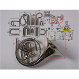Holton French Horn, Rotary Valve 4th Lever Screw