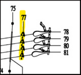 Jupiter Tuba, Rotary Valve Lever Spring