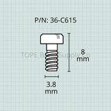 Jupiter French Horn, JHR-852 Type, Stop Arm Screw