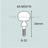 Jupiter Euphonium and Sousaphone, Mouth Pipe Screw, Nickel