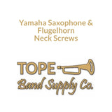 Yamaha Saxophone Neck Screw, Lacquer or Silver-Plate, Genuine Yamaha