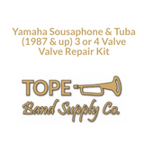 Yamaha (3 or 4 valve) Sousaphone and Tuba (1987 & up) Valve Repair Kit