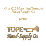 King K12 Marching Trumpet, Valve Repair Kit-TOPE Band Supply Co.