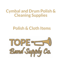 Cymbal and Drum Polish & Cleaning Cloth, you choose