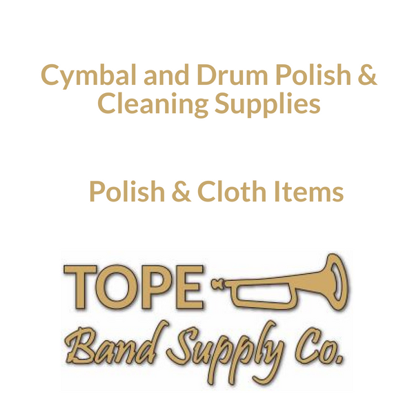 Cymbal and Drum Polish & Cleaning Cloth, you choose