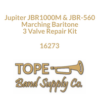 Jupiter JBR1000M & JBR-560 Marching Baritone, 3 Valve Repair Kit-TOPE Band Supply Co.