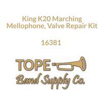 King K20 Marching Mellophone, Valve Repair Kit-TOPE Band Supply Co.