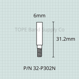 Jupiter Flugelhorn, Valve Stem
