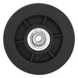 Replacement Wheel, 68mm Black, Ball Bearing Wheel, 1 pair