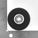 Replacement Wheel, 49mm Black, Ball Bearing Wheel, 1 pair