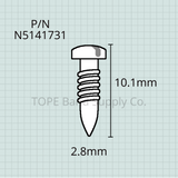 Yamaha Saxophone, Pivot Screw, 2 each