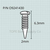 Yamaha Oboe, Pivot Screw, 2 each