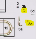 King Trombone Tenor Water Key Spring & Cork Kit