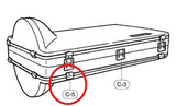 Yamaha Instrument Case, Replacement Feet