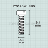 Jupiter Tuba, JCB-584, Rotary Valve Repair Parts