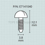 Yamaha French Horn, YHR-667 Type, Stop Arm Retaining Screw