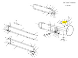 Jupiter Trombone, CTB-600, F Lever Shaft & Nuts