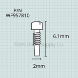 Yamaha Flute, Pivot Screw (2ea)