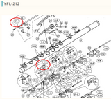 Yamaha Flute, Knock Pin