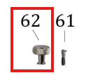 Selmer Bass Clarinet, Floor Peg Knurled Nut
