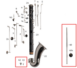 Leblanc, Selmer, Vito, Bass Clarinet, Floor Peg Replacement Parts, Choose What You Need