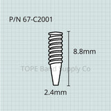 Jupiter Bass Clarinet, Pivot Screw, 2 each