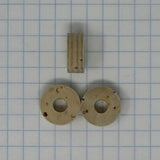 Cork Washers, Thick Universal Valve Stem for Tuba, Sousaphone, & Others, 2 Sizes