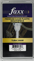 Tuba brass mouthpiece 24AW clear