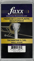 clear 6.5AL small shank trombone mouthpiece