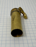 King Tuba, Mouthpipe Slide, brass with Screw