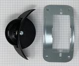 Replacement Wheel Assembly for Conn & King Sousaphone Instrument Case, 1 each