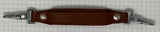 Replacement Handle, Emergency Handle for Instrument Case, leather w/swivel snaps