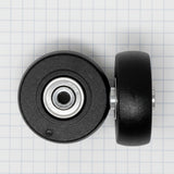 Replacement Wheel, 49mm Black, Ball Bearing Wheel, 1 pair