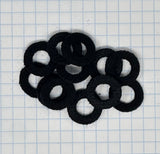 Yamaha Trumpet, Top Cap Felt Washer, Common Black Felt