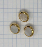 Jupiter Trumpet, Finger Button, Gold Finish, Set of 3