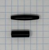 Saxophone Roller, Universal, Black Plastic