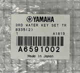 Yamaha 3rd slide water key set, lacquer horns