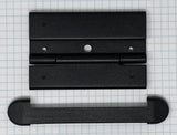Replacement Hinges, Yamaha 4" Black Plastic with Trim & Hardware