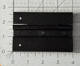 Replacement Hinges, Yamaha 4" Black Plastic with Trim & Hardware