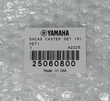 Replacement Wheel Assembly for Yamaha YSH-411 Sousaphone Instrument Case, 1 Pair